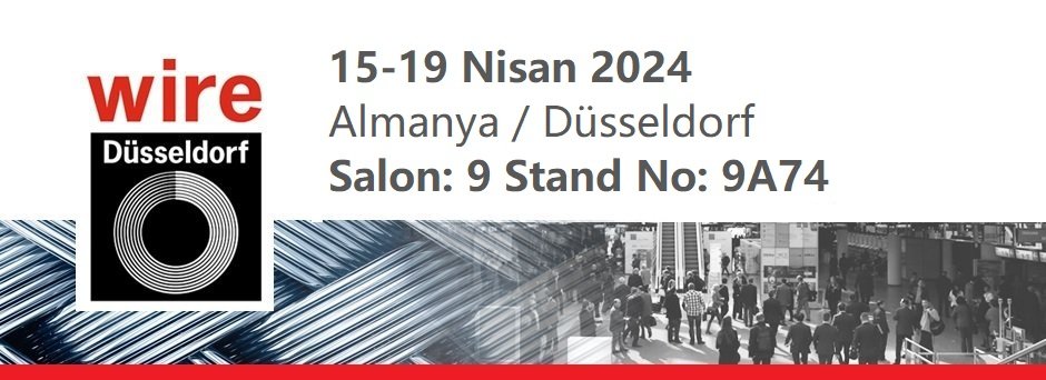 Visit our stand on Wire Dusseldorf 2024 Exhibition in Germany